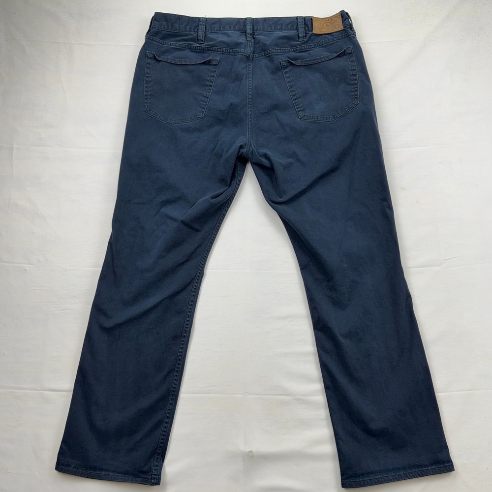 Polo Ralph Lauren Varick Slim Straight Mens Navy Blue Stretch Pants 36/30 - Picture 3 of 11